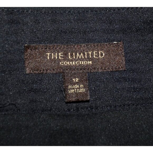 The Limited Collection Ladies 12 Black Knee Length Pencil Skirt Stretch Career - Picture 8 of 10